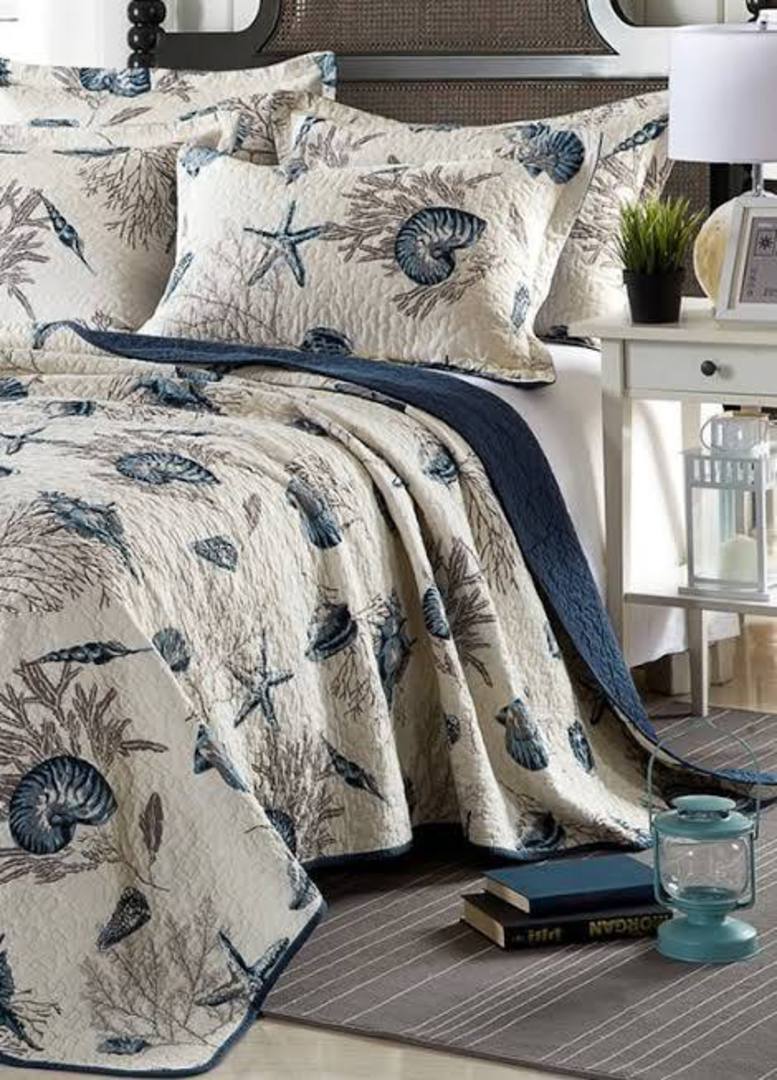 Coastal Elegance - Coverlet - Bedspread Set image 1